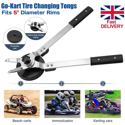 Kart tire changing - 5", tongs